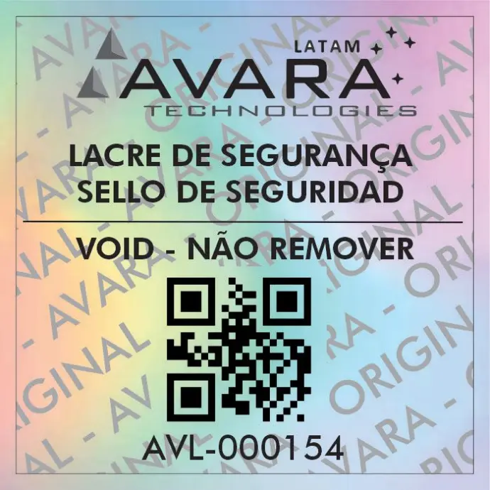 Selo de garantia AVARA LATAM